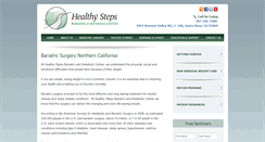 Desktop Screenshot of healthystepsinfo.com