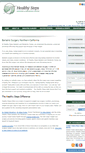 Mobile Screenshot of healthystepsinfo.com